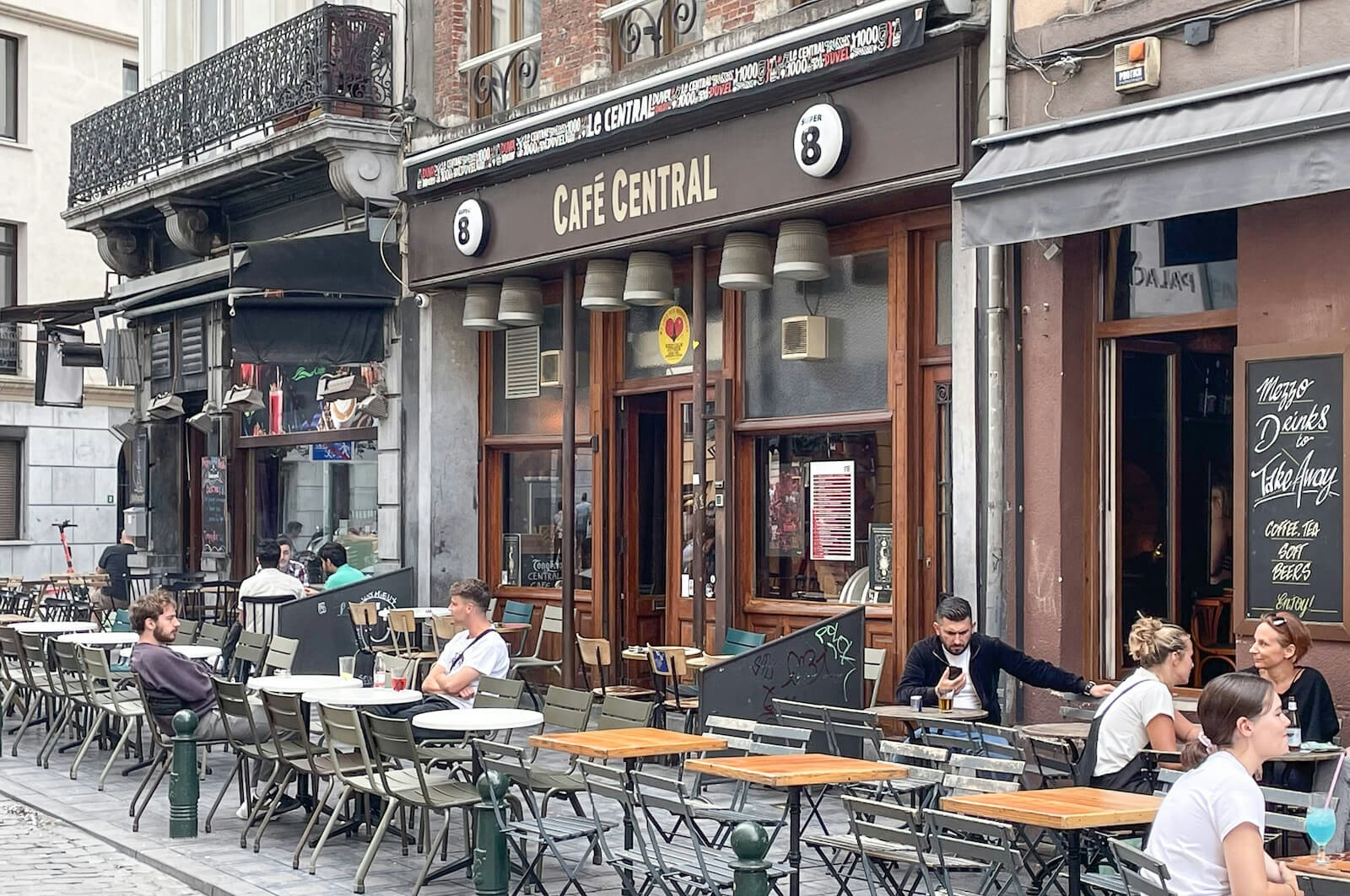 terrasse du Café Central